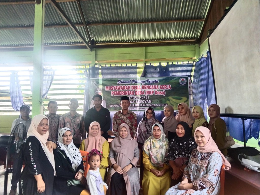 MUSYAWARAH RKP DESA SEFOYAN 